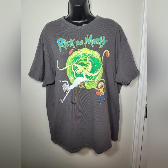 Rick And Morty Graphic Tee Short Sleeve sz XL - Picture 1 of 6